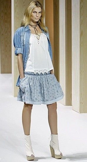 La chemise en jean, un MUST. 5 façons de la porter ! ;)